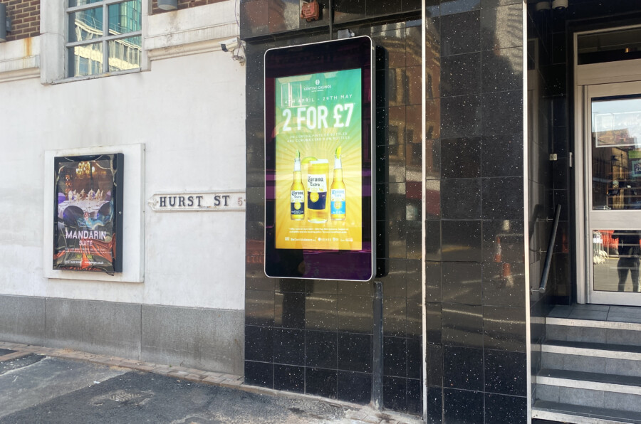Outdoor Advertising Displays Genting Casino Birmingham (1)